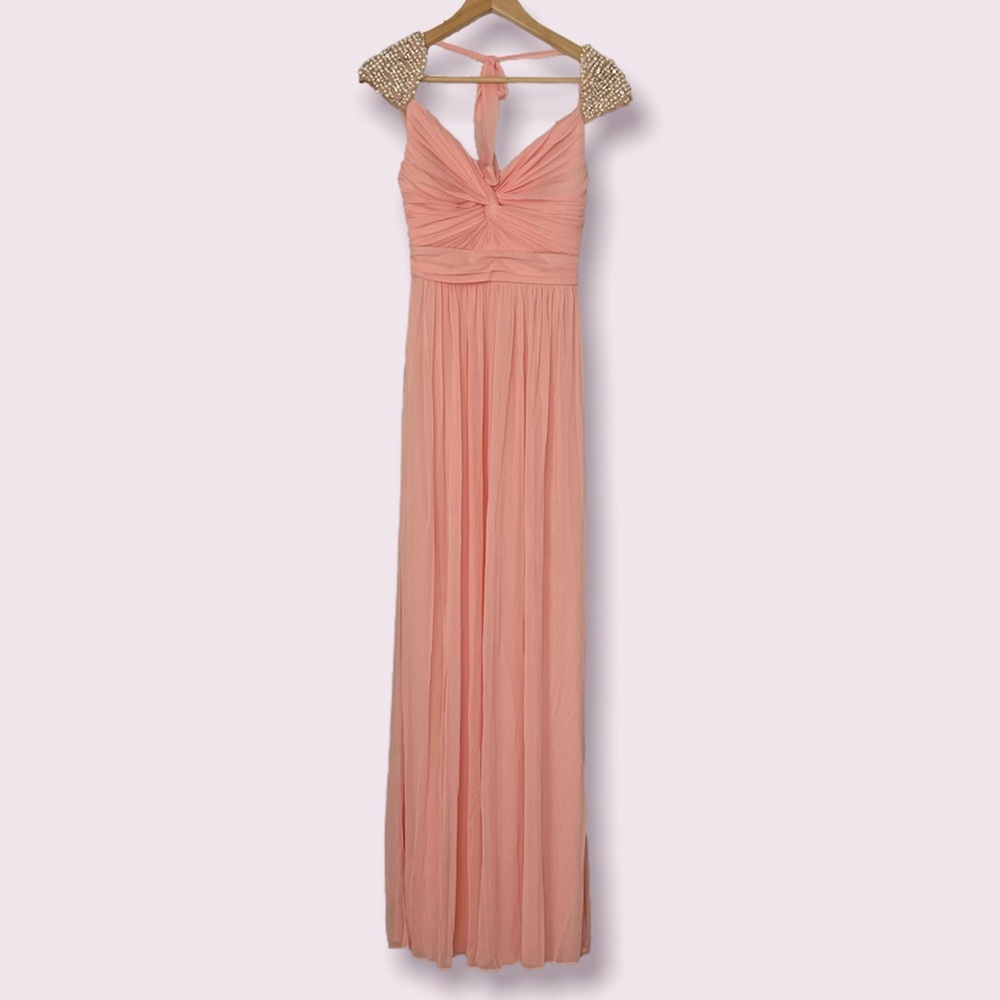 Prom dress with Jewels appliqué
